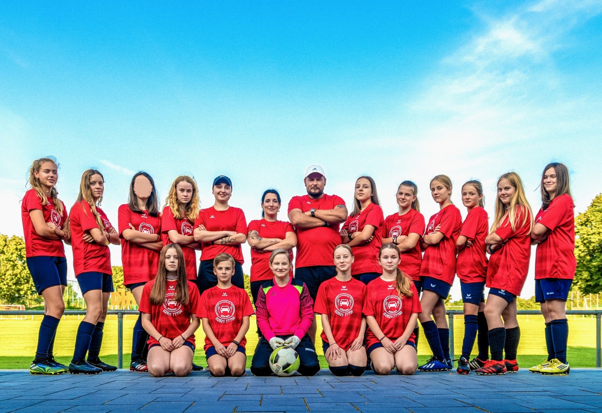 Mädchen der U15 Mannschaft - DJK HoHa 2021