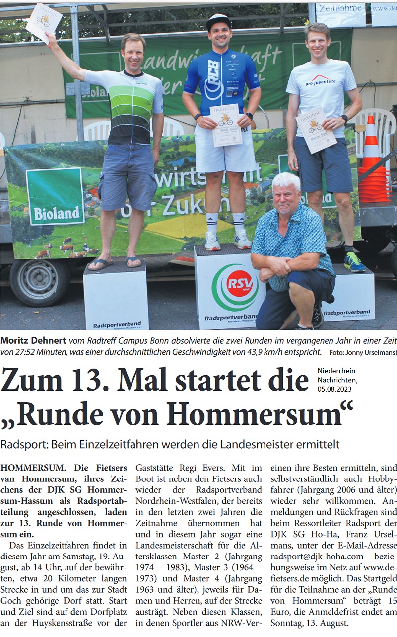 Zum 13. Mal startet die 